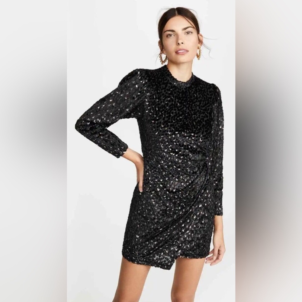 NWOT: A.L.C. Jane Mini Velvet Dress - US 4